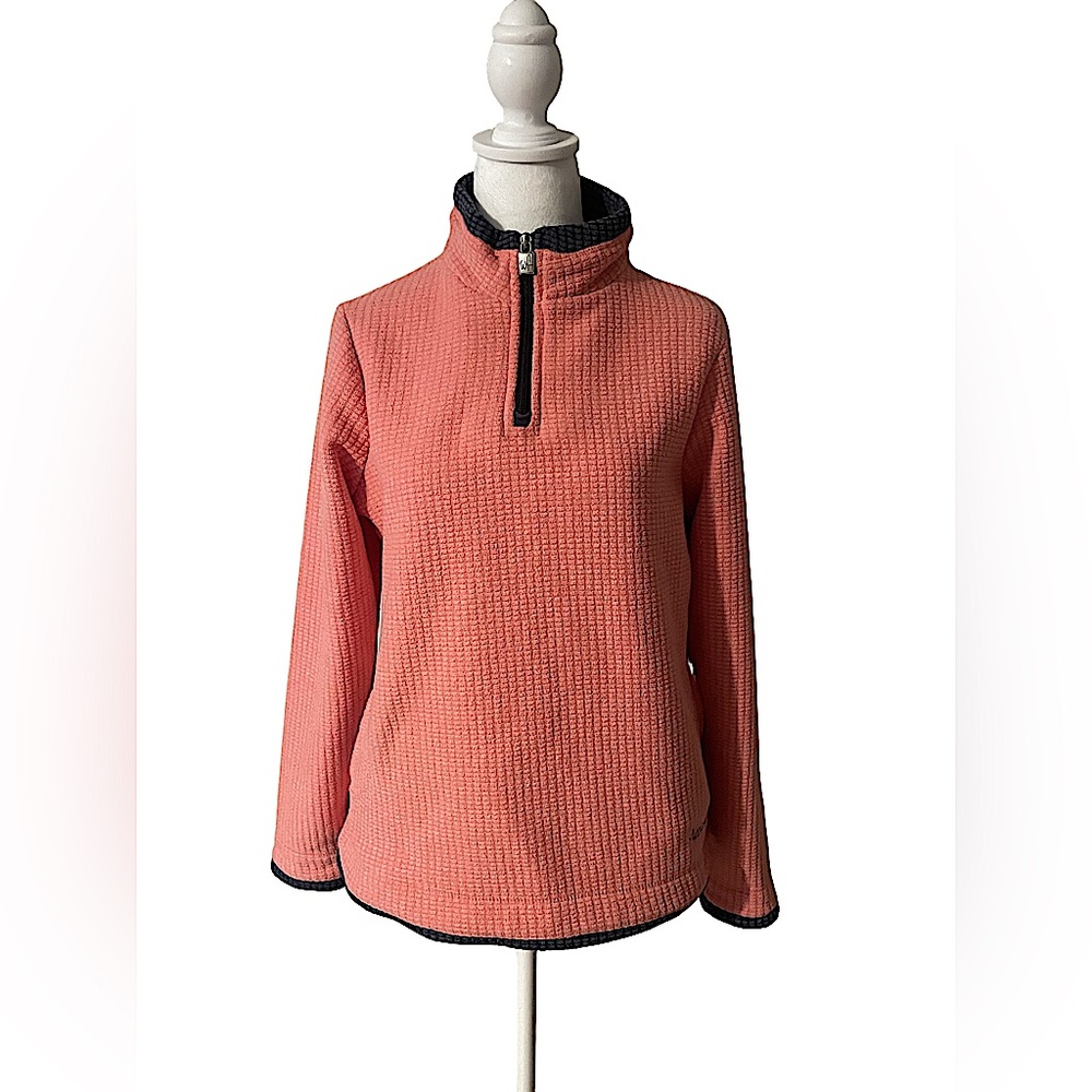 Weirdfish Salmon Quilted Sweatshirt *Make Offers*